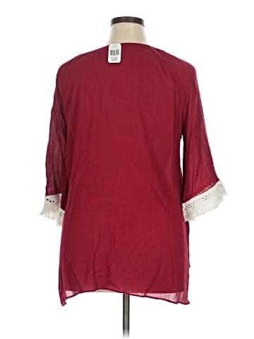 Indigo Soul 3/4 Sleeve Blouse (view 2)