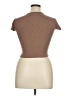 Assorted Brands Brown Short Sleeve Turtleneck Size XL - photo 2