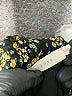 Lush 100% Polyester Floral Black Long Sleeve Blouse Size XL - photo 7