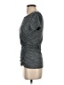 Ann Taylor Gray Short Sleeve Top Size XS - photo 5