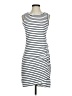 BTFBM Stripes White Casual Dress Size S - photo 1