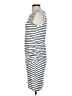 BTFBM Stripes White Casual Dress Size S - photo 5