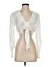 GB Ivory Long Sleeve Blouse Size S - photo 1