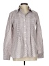 Foxcroft Houndstooth Gray Long Sleeve Button-Down Shirt Size 12 - photo 1