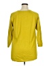 August Silk Yellow Pullover Sweater Size XL - photo 2