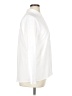 Elizabeth & Clarke 100% Polyester Solid Ivory White Long Sleeve Blouse Size 14 - photo 4