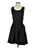 Express Solid Black Casual Dress Size S - photo 1