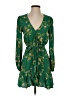 Assorted Brands 100% Rayon Green Casual Dress Size XS - photo 1