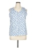 Kmart Blue Sleeveless Blouse Size 1X - photo 1