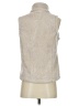 Dylan 100% Polyester Ivory Faux Fur Vest Size XS - photo 2