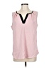 Unbranded 100% Polyester Pink Sleeveless Blouse Size M - photo 1