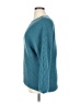 Unbranded 100% Acrylic Solid Teal Pullover Sweater Size XL - photo 5