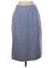 Harold's Solid Blue Formal Skirt Size 4 - photo 1