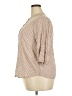 Old Navy 100% Rayon Polka Dots Tan 3/4 Sleeve Blouse Size XXL - photo 5