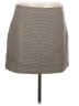 MNG Houndstooth Gray Casual Skirt Size L - photo 1