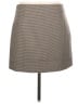 MNG Houndstooth Gray Casual Skirt Size L - photo 2