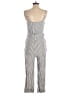 Splendid Stripes Silver Jumpsuit Size S - photo 2