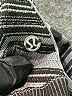 Lululemon Athletica Chevron-herringbone Black Leggings Size 8 - photo 6