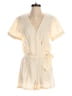 Monrow Solid Ivory Tan Romper Size XS - photo 1