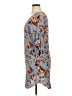 Cool Melon Print Blue Casual Dress Size XL - photo 5