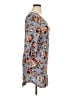 Cool Melon Print Blue Casual Dress Size XL - photo 4