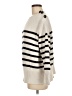 Zara Stripes Ivory Pullover Sweater Size M - photo 5