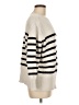 Zara Stripes Ivory Pullover Sweater Size M - photo 4