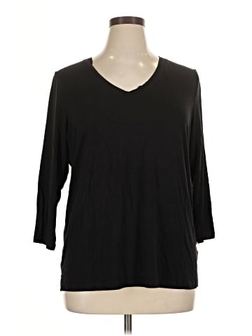 Lord & Taylor 3/4 Sleeve T-Shirt (view 1)