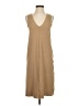 STITCHDROP Solid Tan Casual Dress Size XS - photo 1