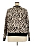 T Tahari Animal Print Tan Black Pullover Sweater Size XXL (estimated) - photo 2