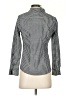 Talbots Houndstooth Black Long Sleeve Blouse Size 0 - photo 2