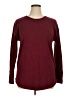 Sonoma Goods for Life Burgundy Pullover Sweater Size 0X - photo 1