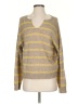 American Eagle Outfitters 100% Polyester Stripes Gray Pullover Sweater Size XS - photo 1