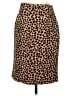 Ann Taylor Animal Print Brown Casual Skirt Size 2 - photo 1