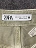 Zara 100% Baumwolle Green Casual Pants Size 4 - photo 6