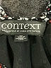 Context 100% Polyester Silver 3/4 Sleeve Blouse Size S - photo 7