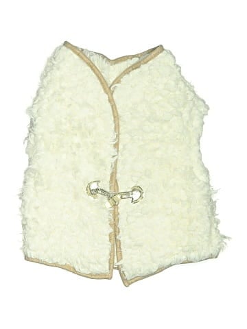 Little Lass Faux Fur Vest (view 1)