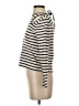 A.L.C. 100% Cotton Stripes Ivory Turtleneck Sweater Size XS - photo 5