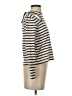 A.L.C. 100% Cotton Stripes Ivory Turtleneck Sweater Size XS - photo 4