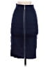 BCBGMAXAZRIA Solid Blue Formal Skirt Size XS - photo 2