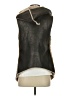 Dylan 100% Polyester Brown Faux Fur Vest Size XS - photo 2