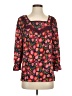 Anna Sui 100% Polyester Pink 3/4 Sleeve Blouse Size S - photo 1