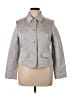 Jaclyn Smith Metallic Gray Blazer Size XL - photo 1