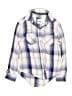 Mudd Plaid Blue Long Sleeve Button-Down Shirt Size 7 - 8 - photo 1