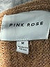Pink Rose Tan Pullover Sweater Size M - photo 7