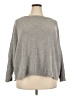 Ellen Tracy Metallic Gray Pullover Sweater Size XXL - photo 1