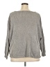 Ellen Tracy Metallic Gray Pullover Sweater Size XXL - photo 2
