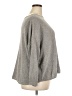 Ellen Tracy Metallic Gray Pullover Sweater Size XXL - photo 4