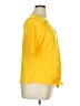 I.N. Studio Yellow Short Sleeve Top Size XL (petite) - photo 4