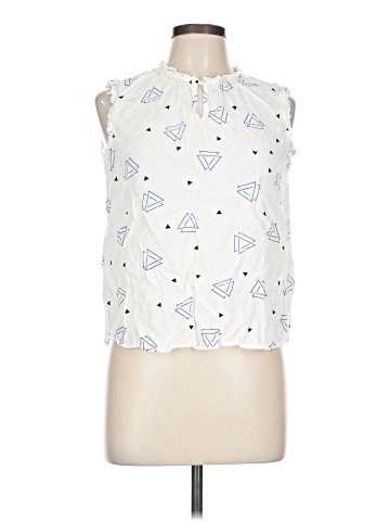 Como Black Sleeveless Blouse (view 1)